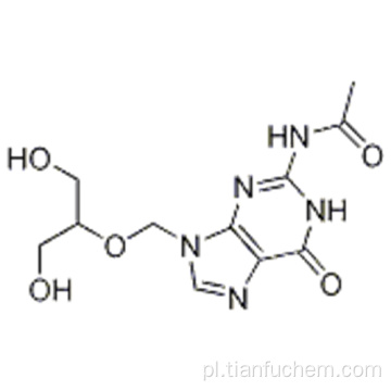 Acetamid, N- [6,9-dihydro-9 - [[2-hydroksy-1- (hydroksymetylo) etoksy] metylo] -6-okso-1H-puryn-2-yl] - CAS 84245-12-5